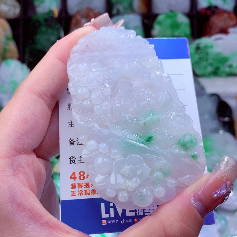 【闪购商品】翡翠颈饰未镶嵌挂件