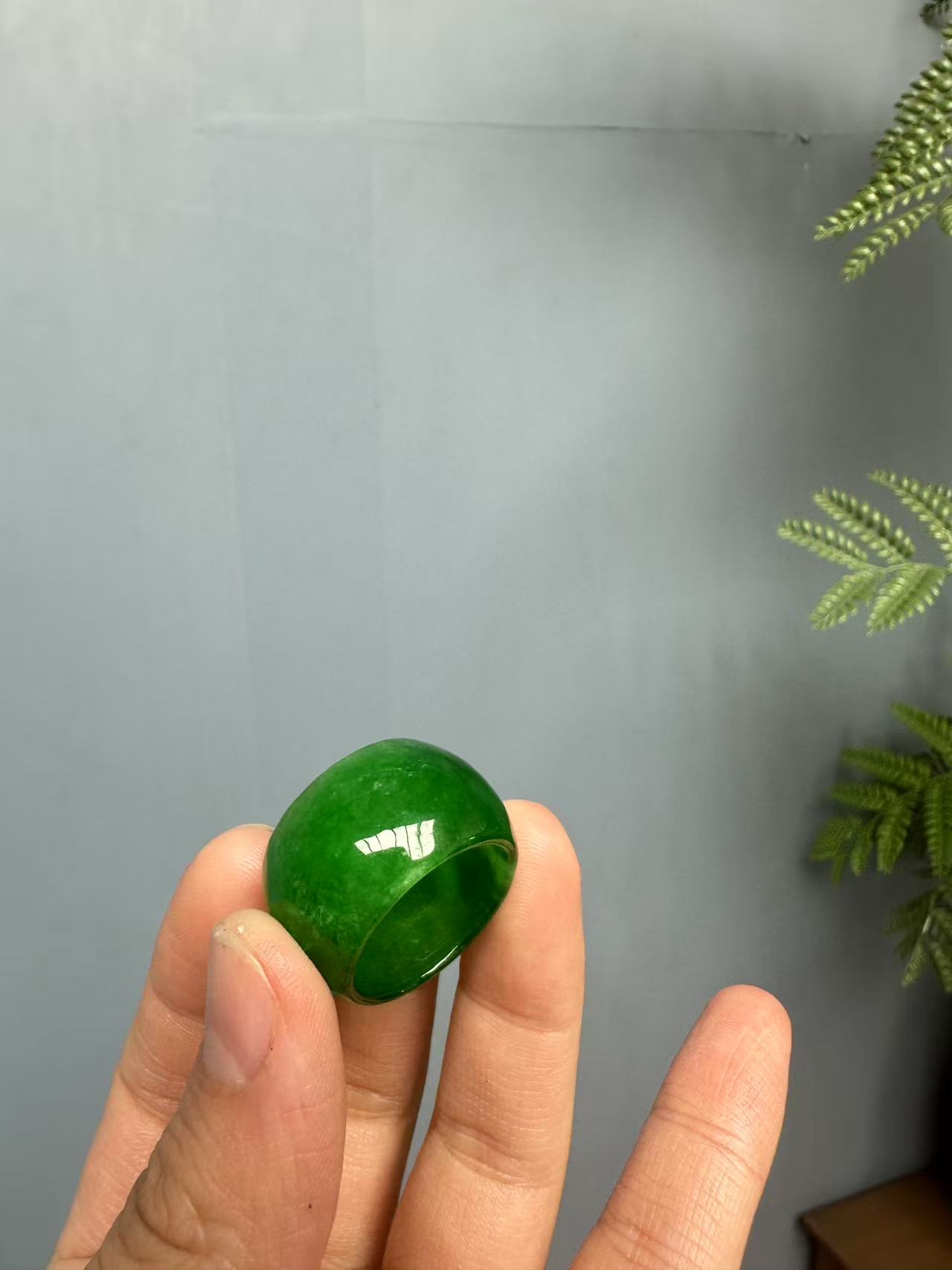 翡翠扳指戒圈戒指