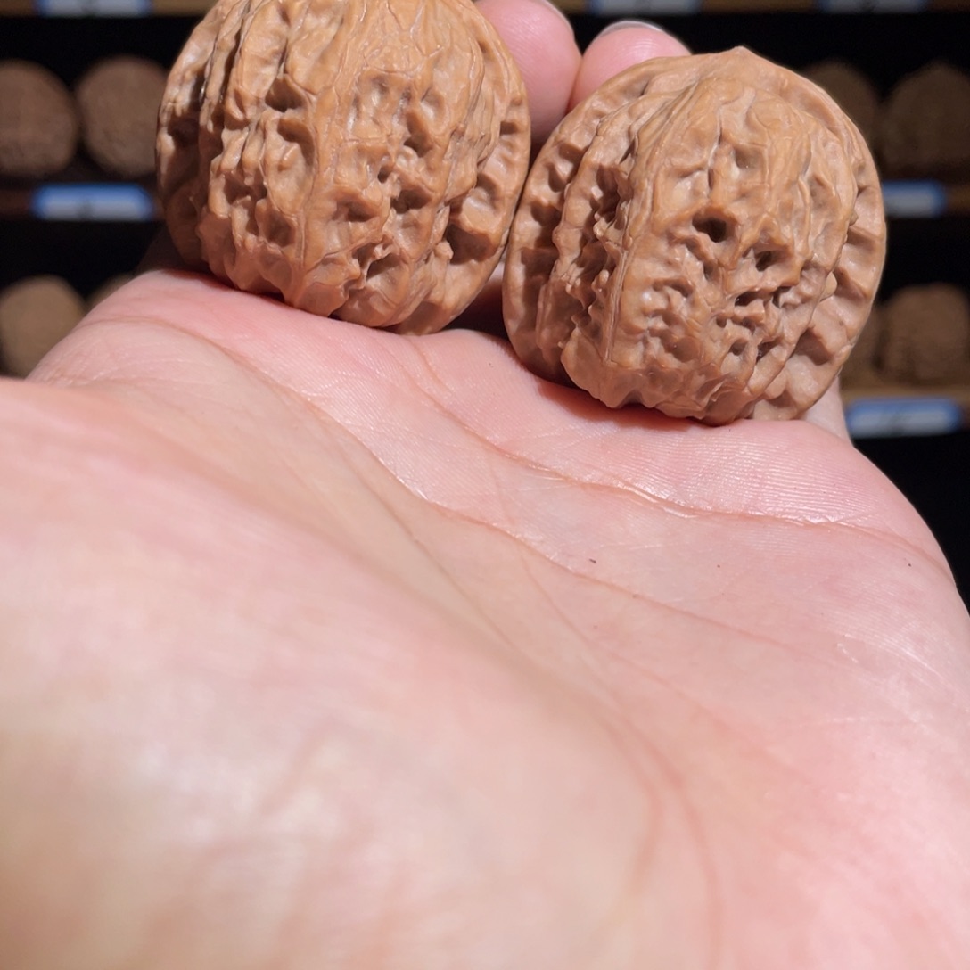 吊坠文玩核桃38野狼