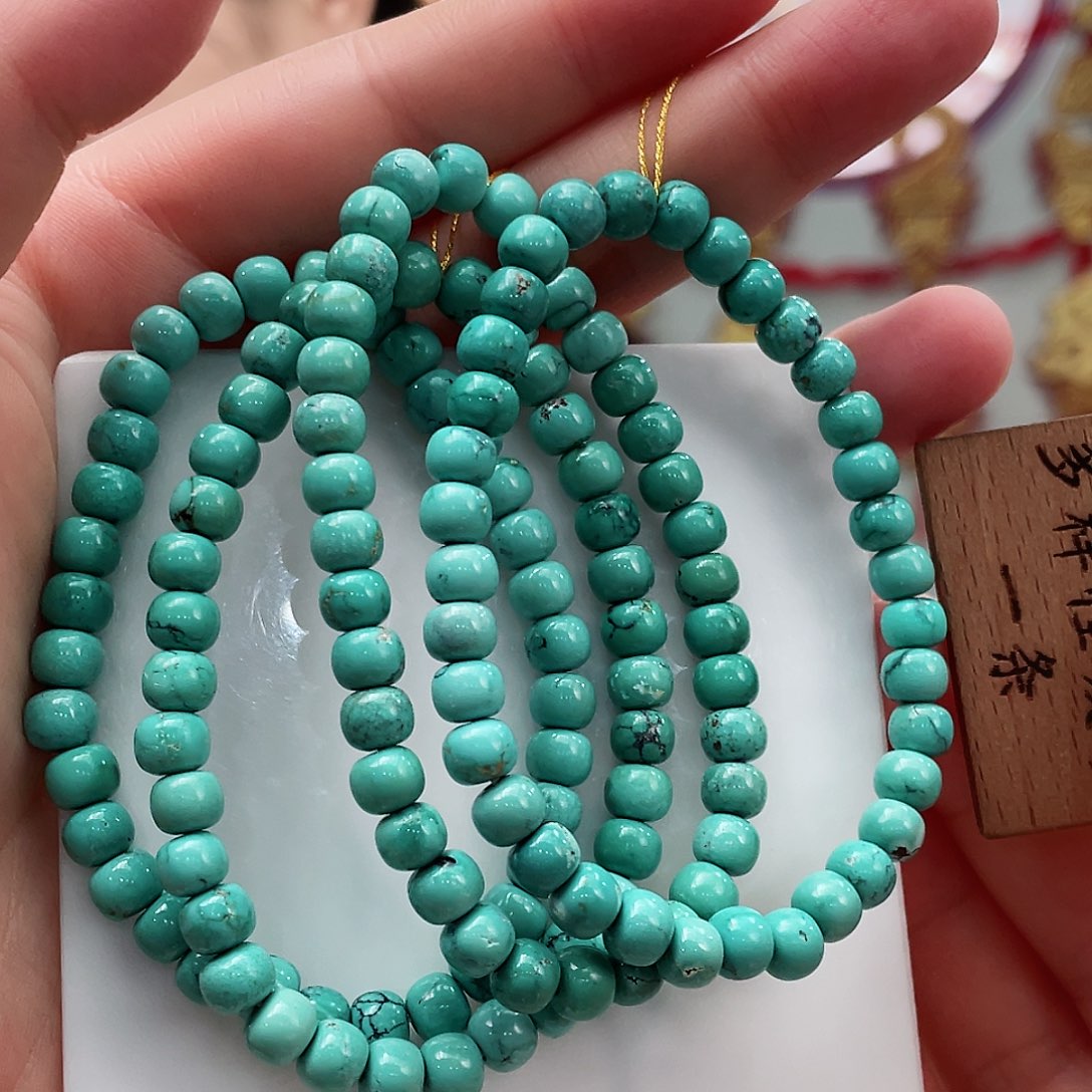 绿松石手串未镶嵌