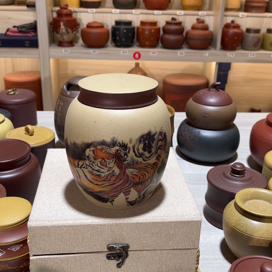 紫砂茶叶罐紫砂的制作