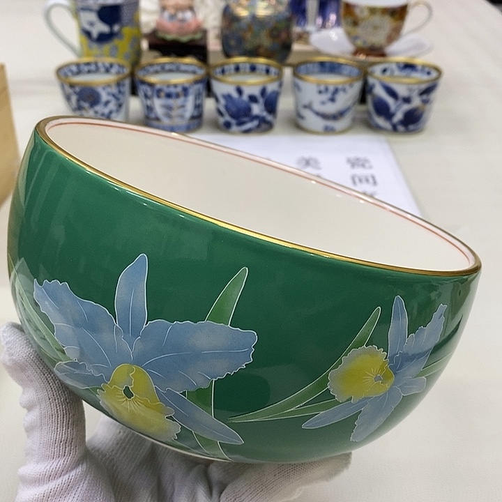 摆件口径17.5香兰社正品