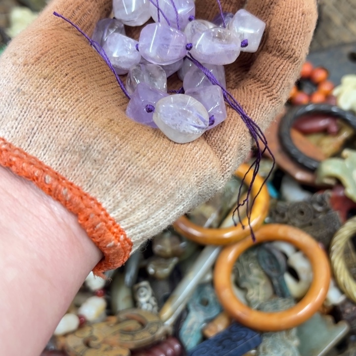 周***凤和田玉（青白玉）未镶嵌挂件