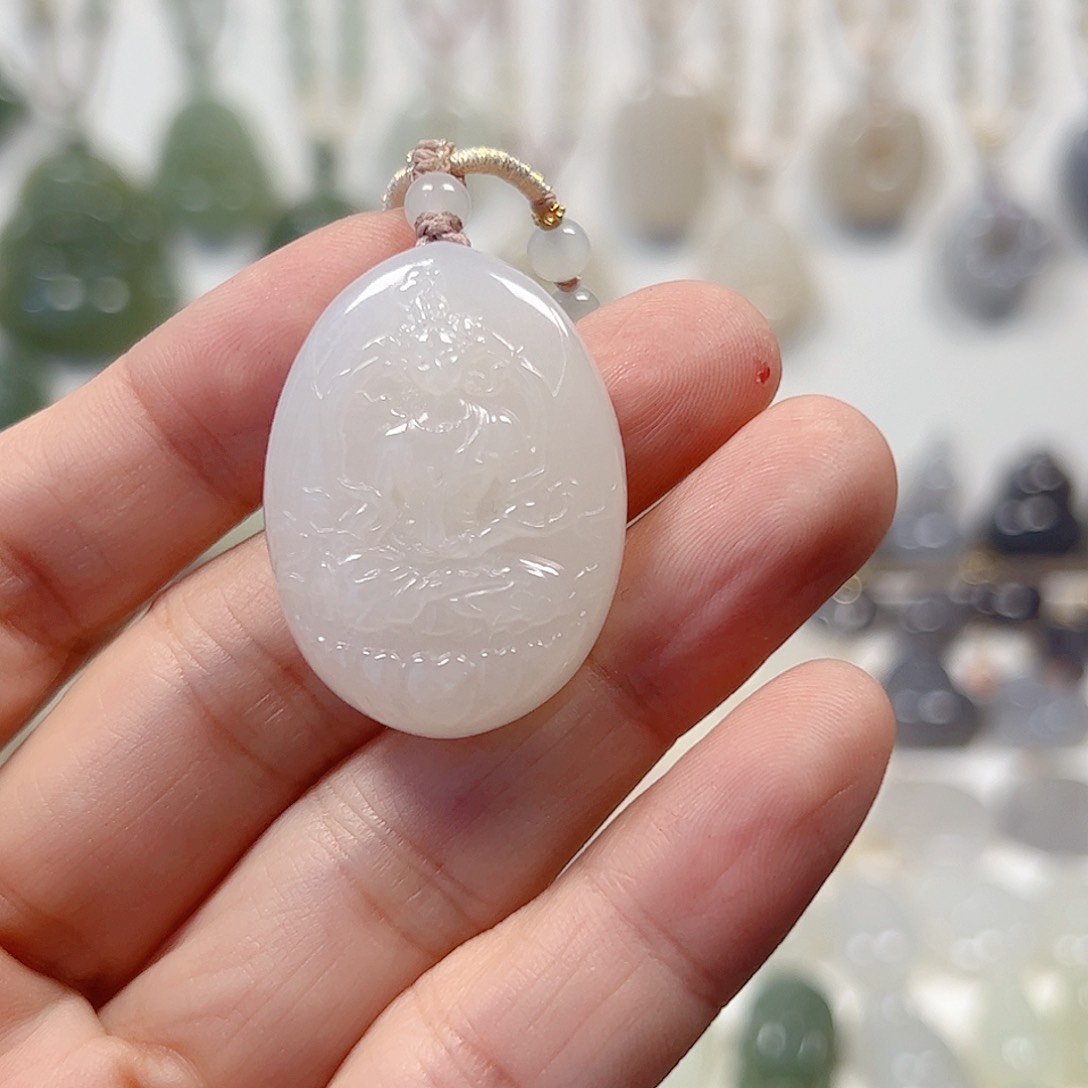 颈饰未镶嵌和田玉?****?