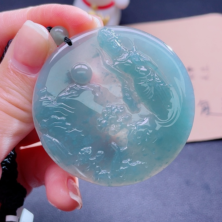 翡翠吊坠(不含链)未镶嵌