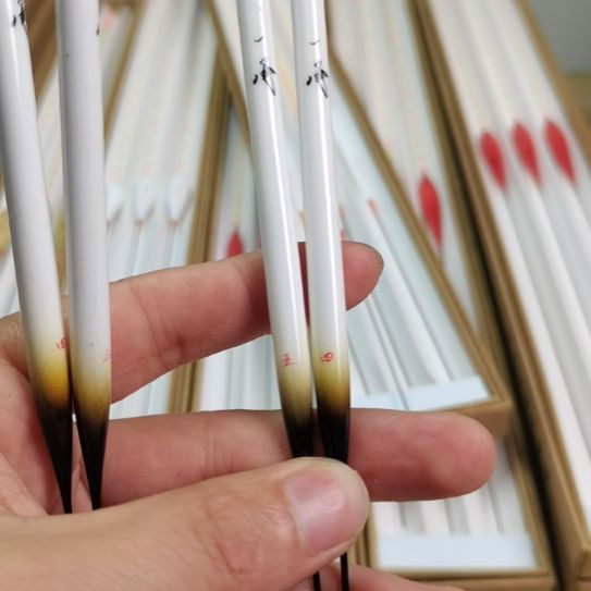 孔雀羽羽毛浮漂两支四号五号