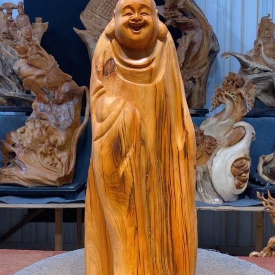 柏木（崖柏）根雕摆件