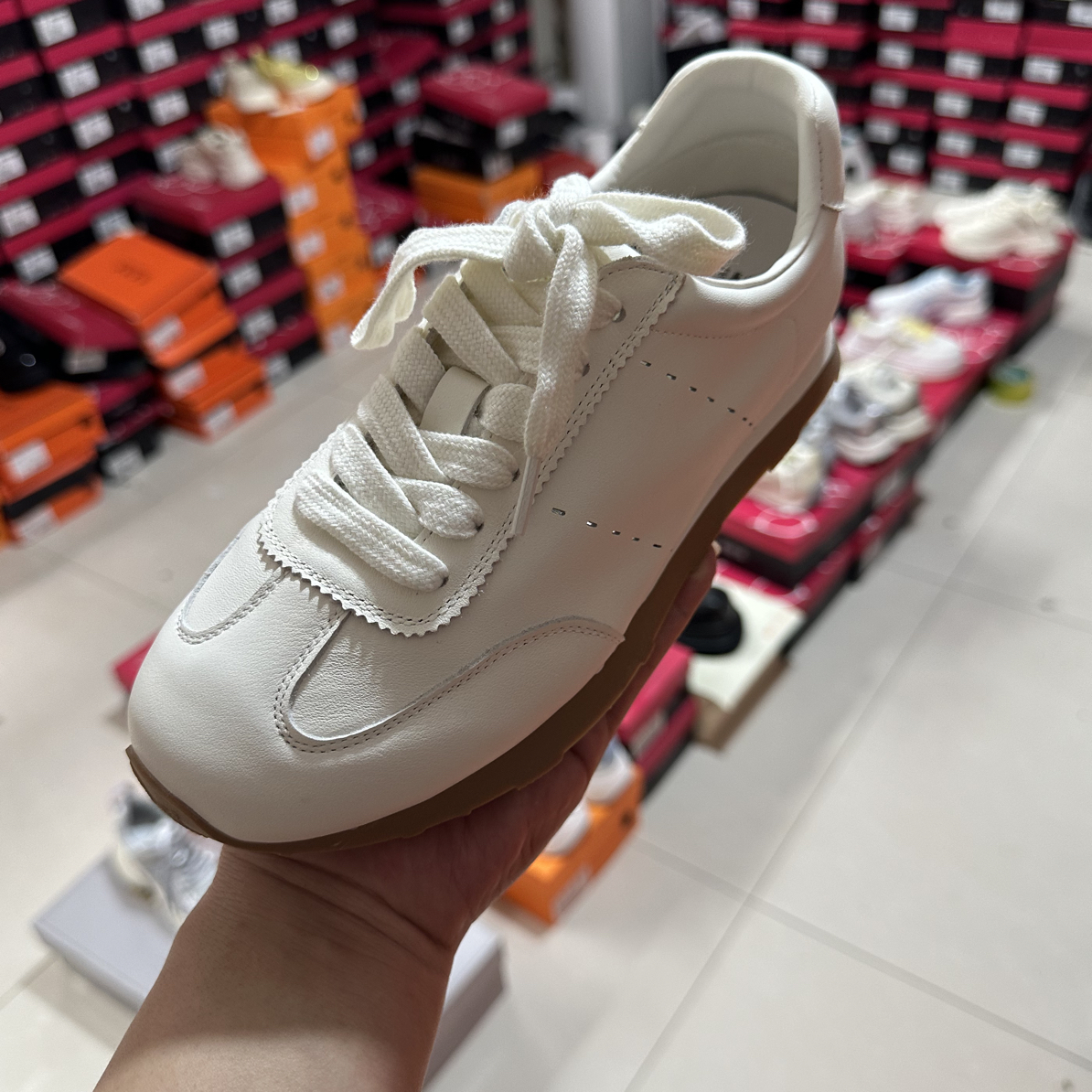 2591新款牛皮系带阿甘鞋时尚