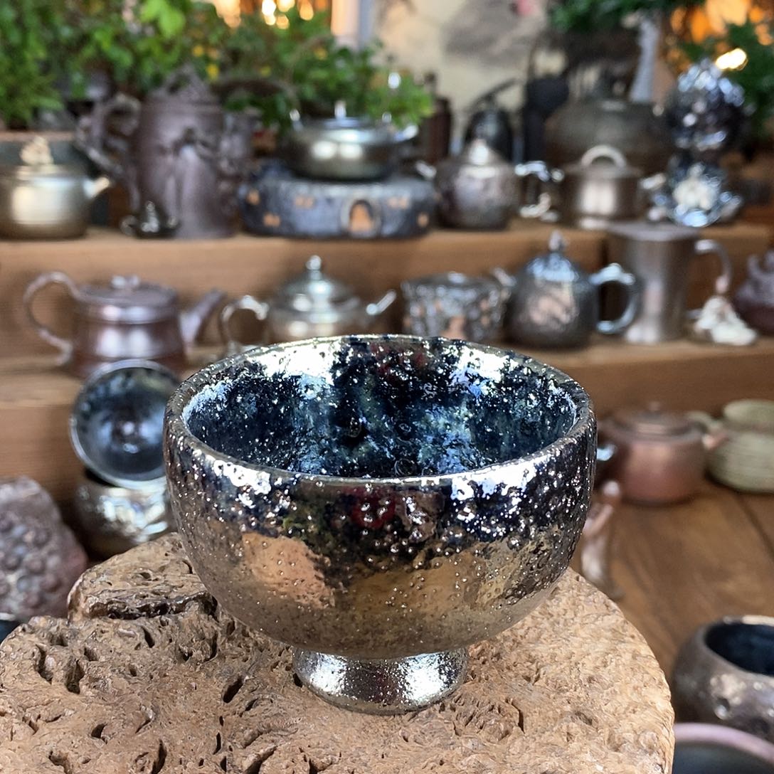 逆**周建水紫陶柴烧茶具，全手工纯柴烧，开窑福利