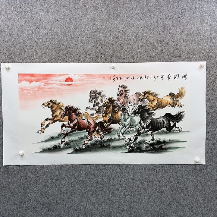 书法作品多次参加