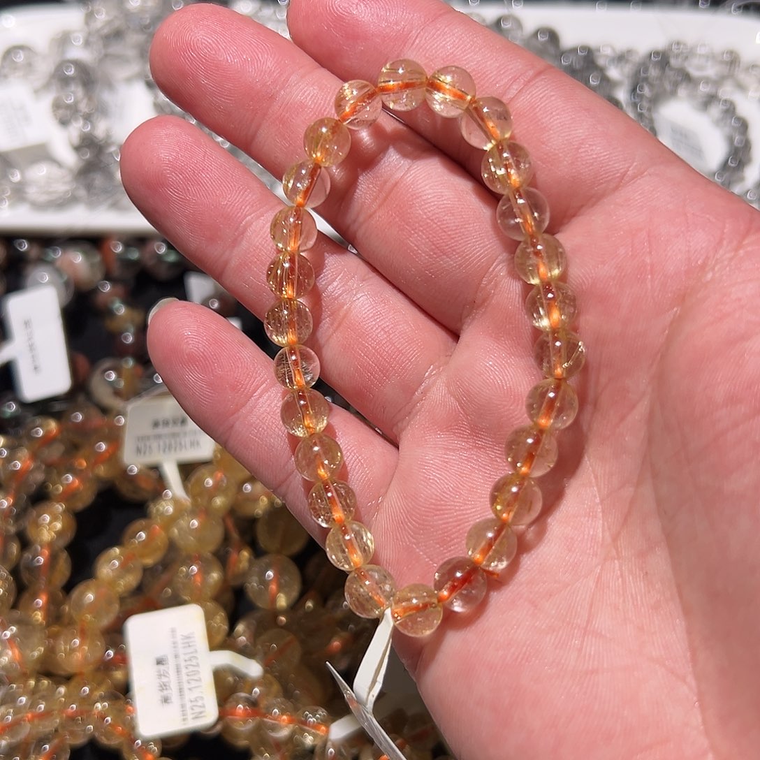 未镶嵌手链水晶金发