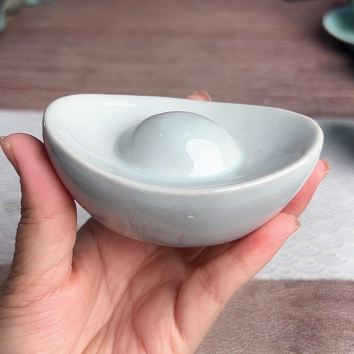 龙泉云间青瓷小米茶器