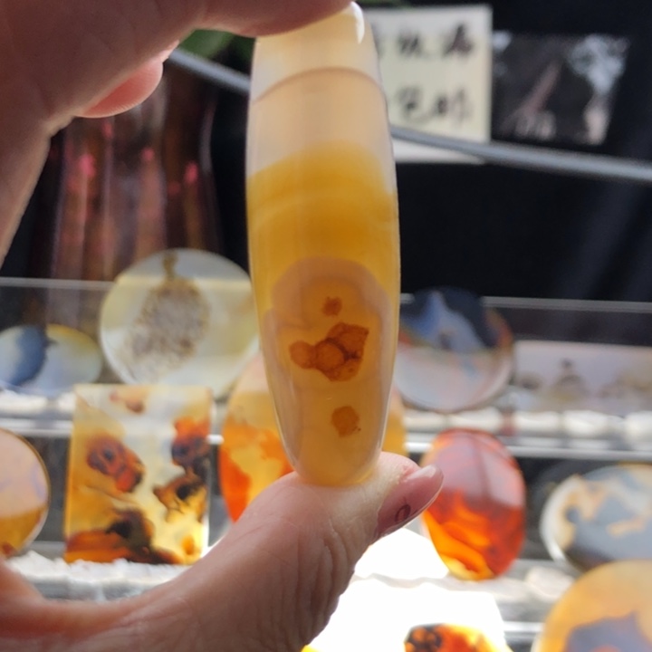 玛瑙/玉髓颈饰未镶嵌201