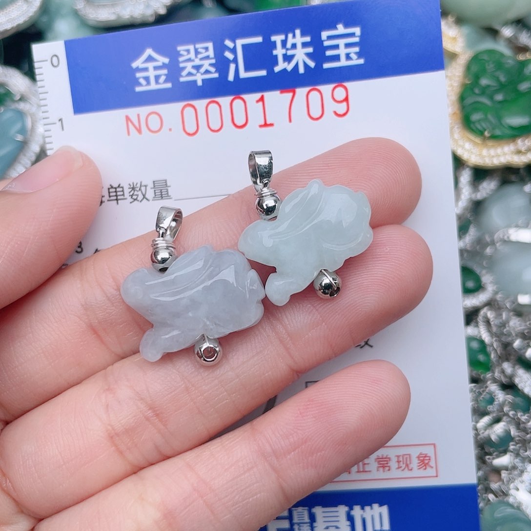 翡翠颈饰未镶嵌1709-----