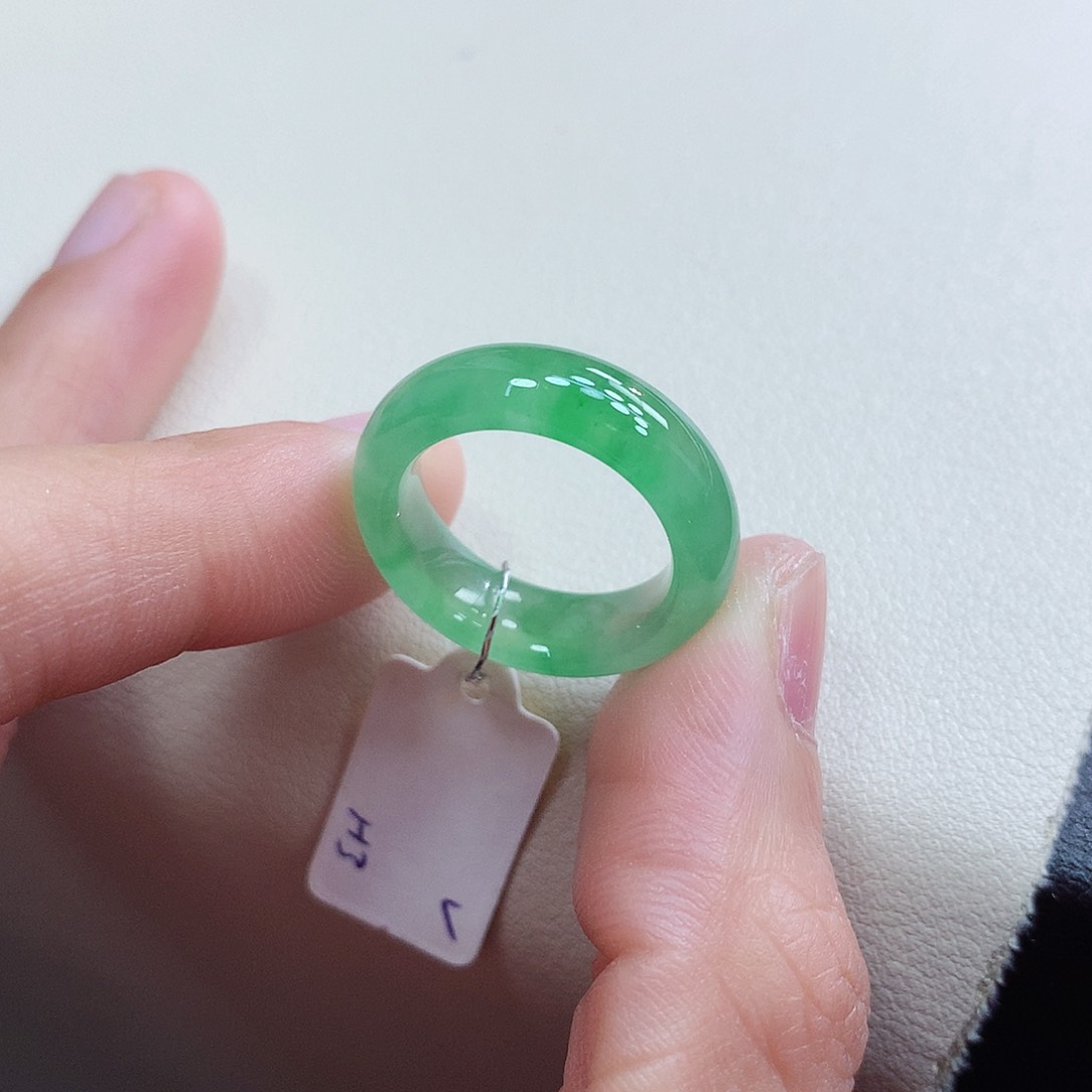 未镶嵌戒指翡翠11号