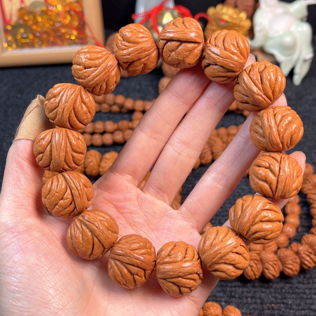 文玩核桃手串C4桃核手串