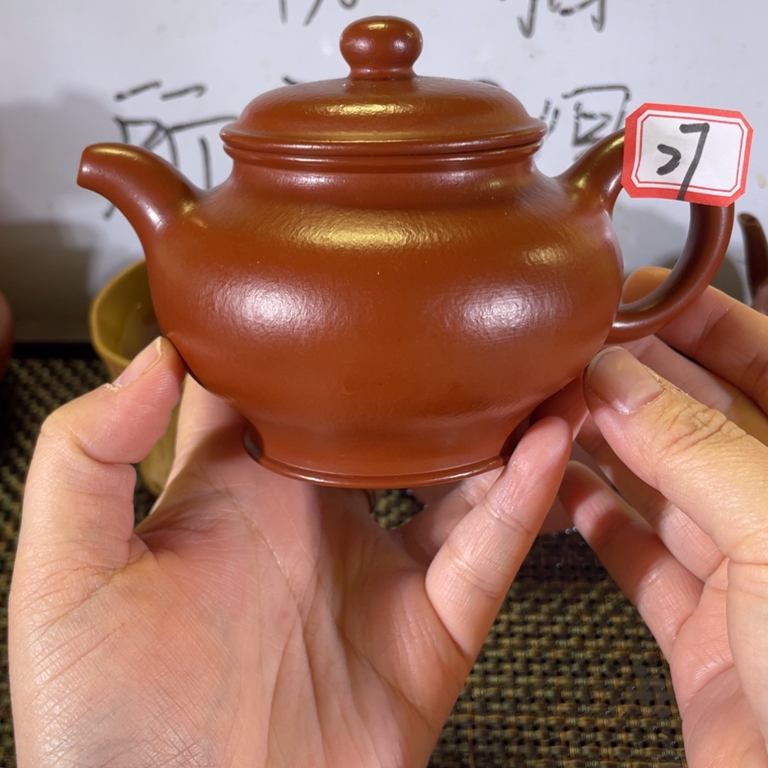 紫砂茶壶多只全手