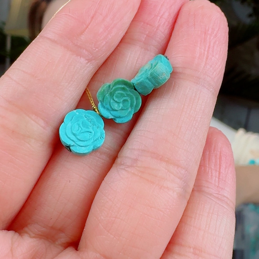 绿松石珠宝奇石未镶嵌