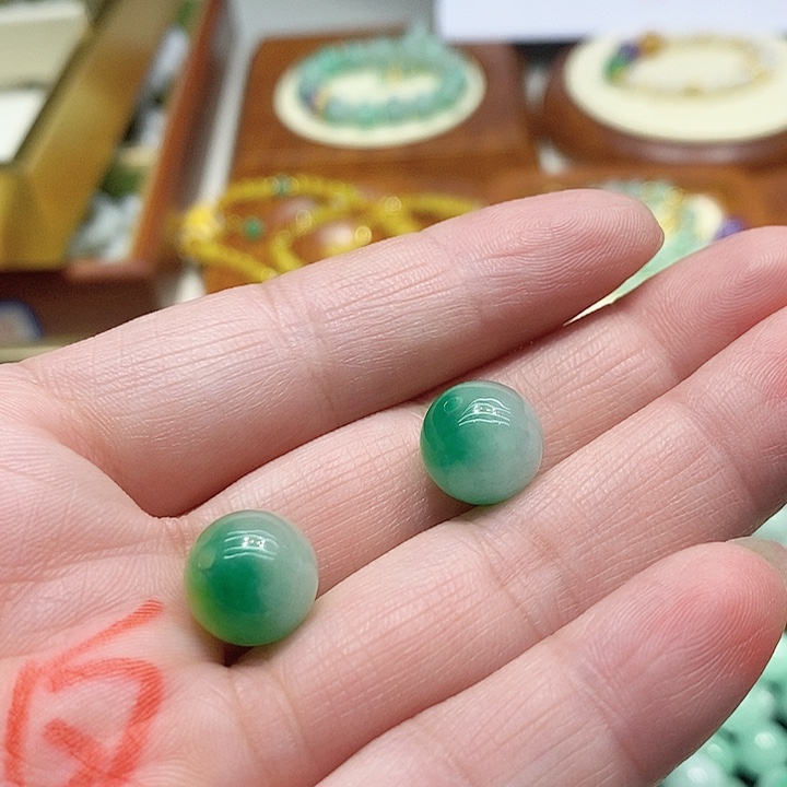 翡翠散珠水*冰阳绿卡11➕