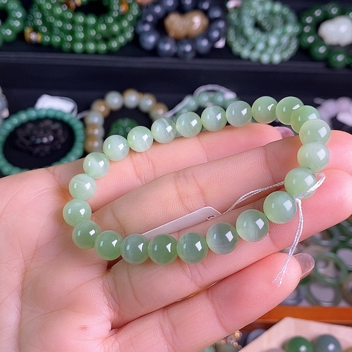 和田玉手链未镶嵌