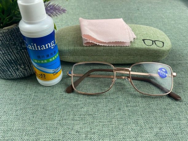 【升级款】高清镜中老年金属框时尚简约耐磨阅读眼镜