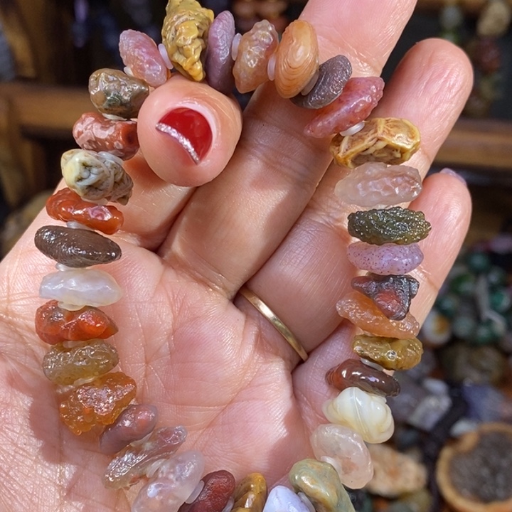 玛瑙/玉髓珠宝半成品未镶嵌