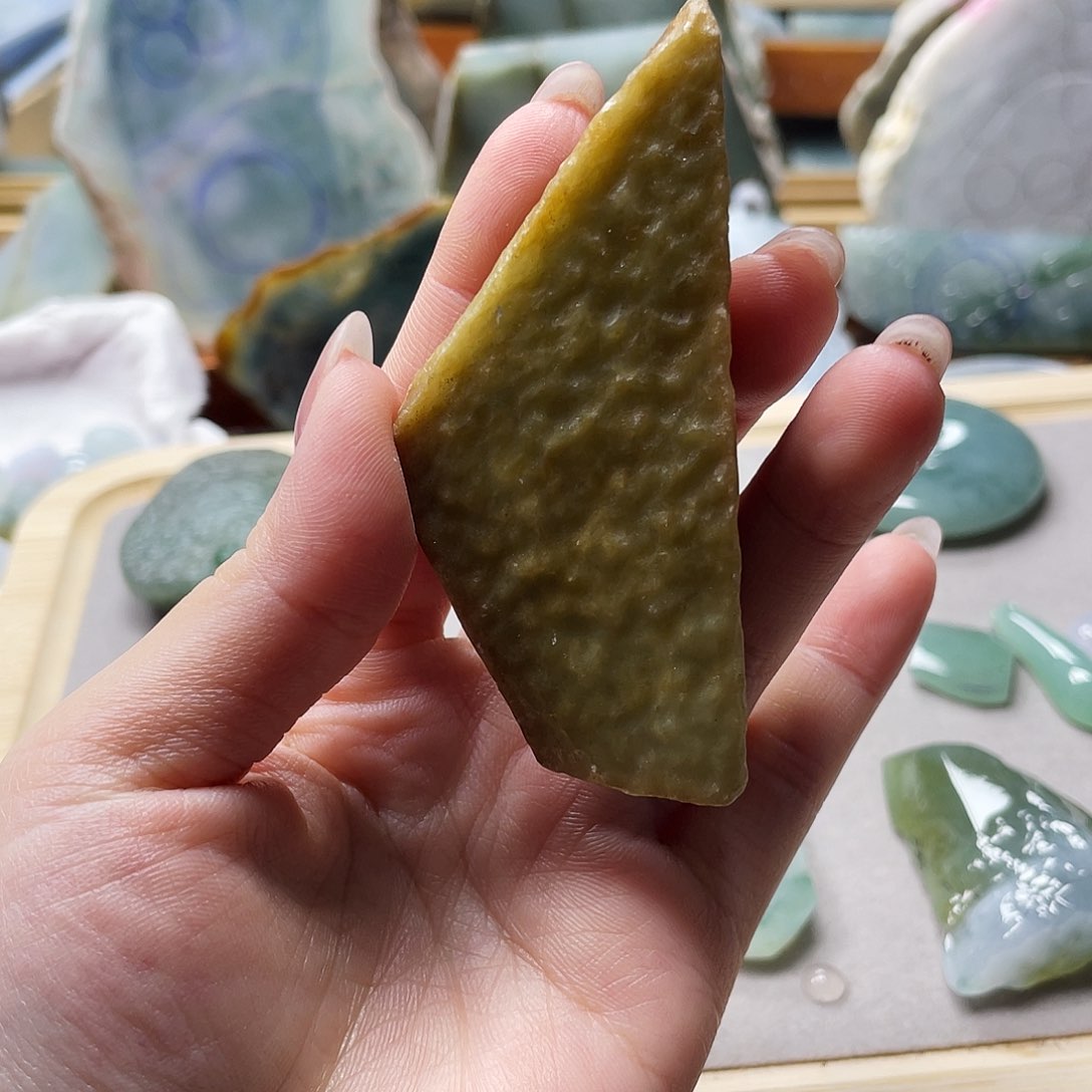 翡翠裸石料子不包工
