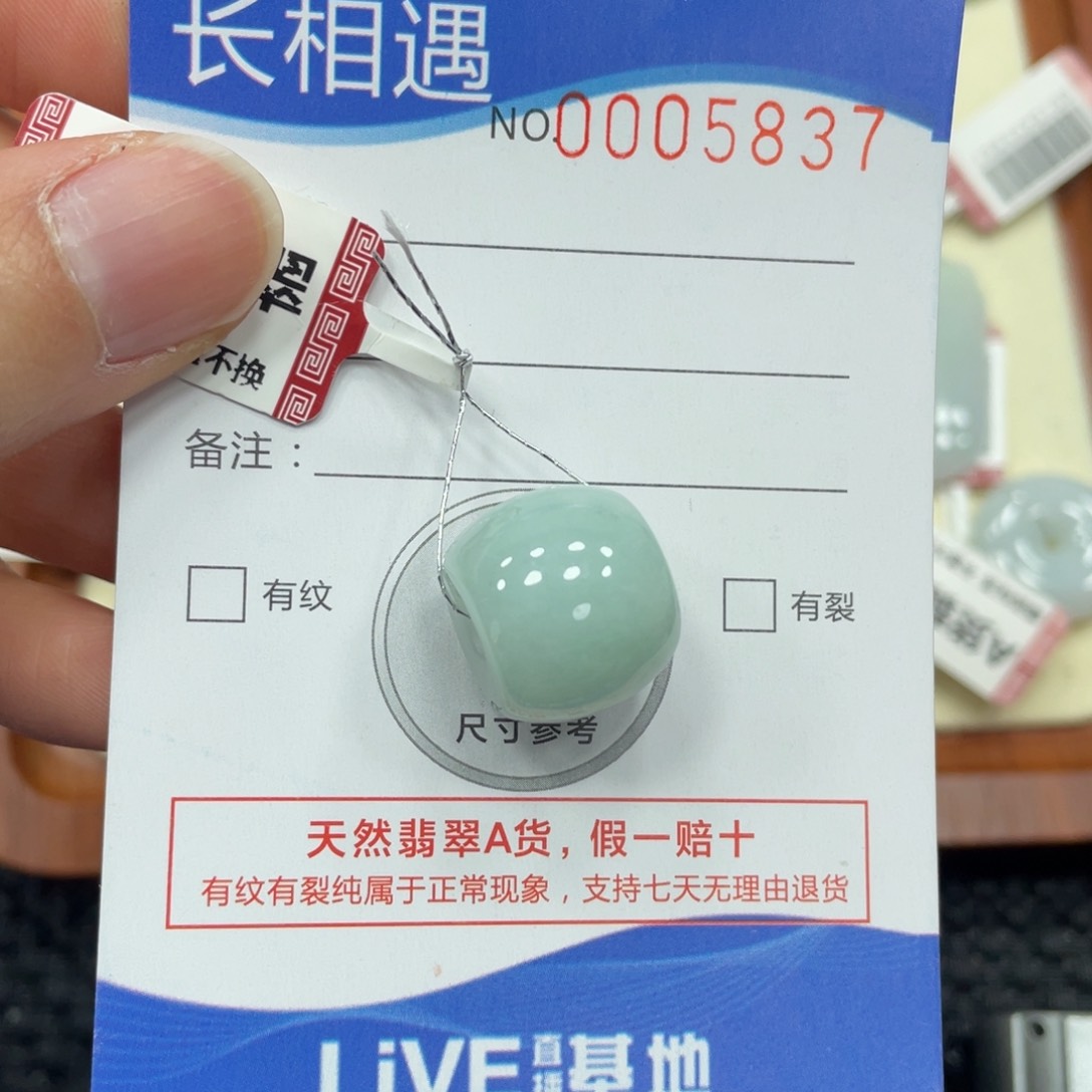 颈饰未镶嵌翡翠翡翠吊坠5837