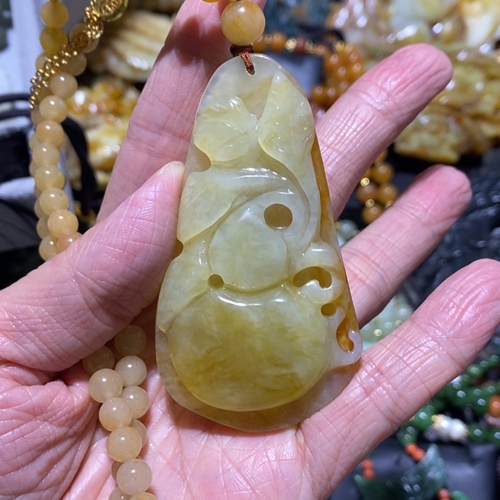 岫玉岫玉吊坠未镶嵌