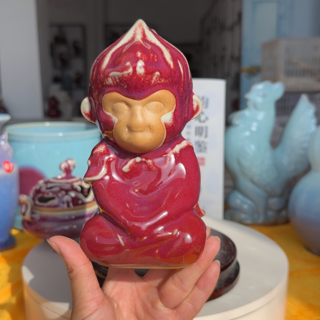 摆件陶郑家钧瓷摆件