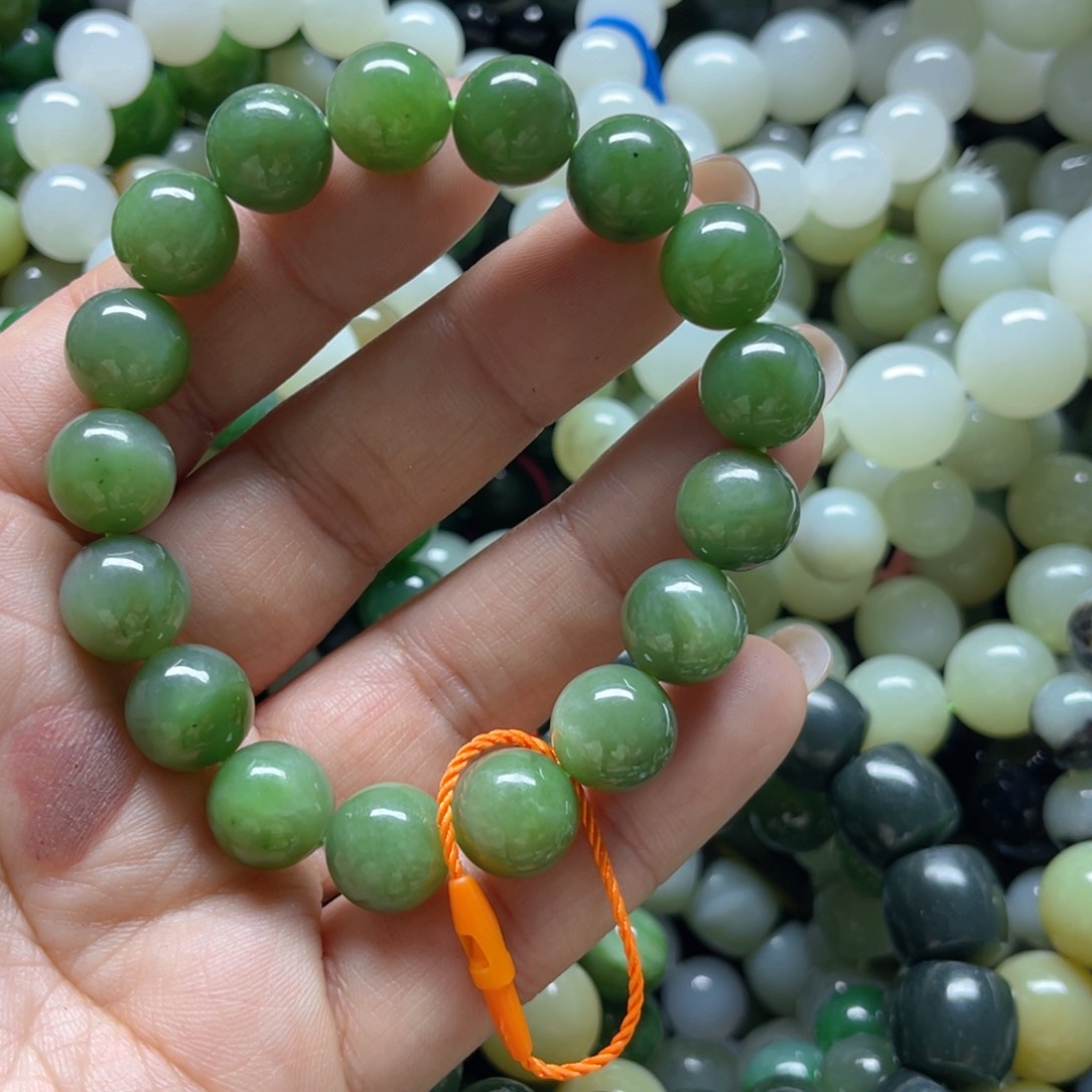 和田玉手链未镶嵌