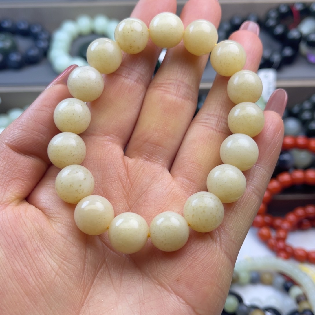 和田玉手链未镶嵌