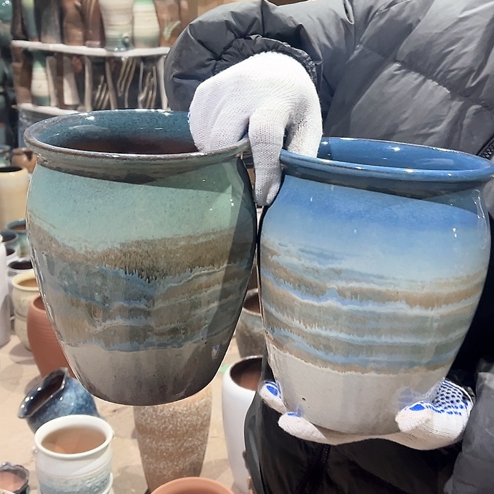 紫砂花盆高21口17————-