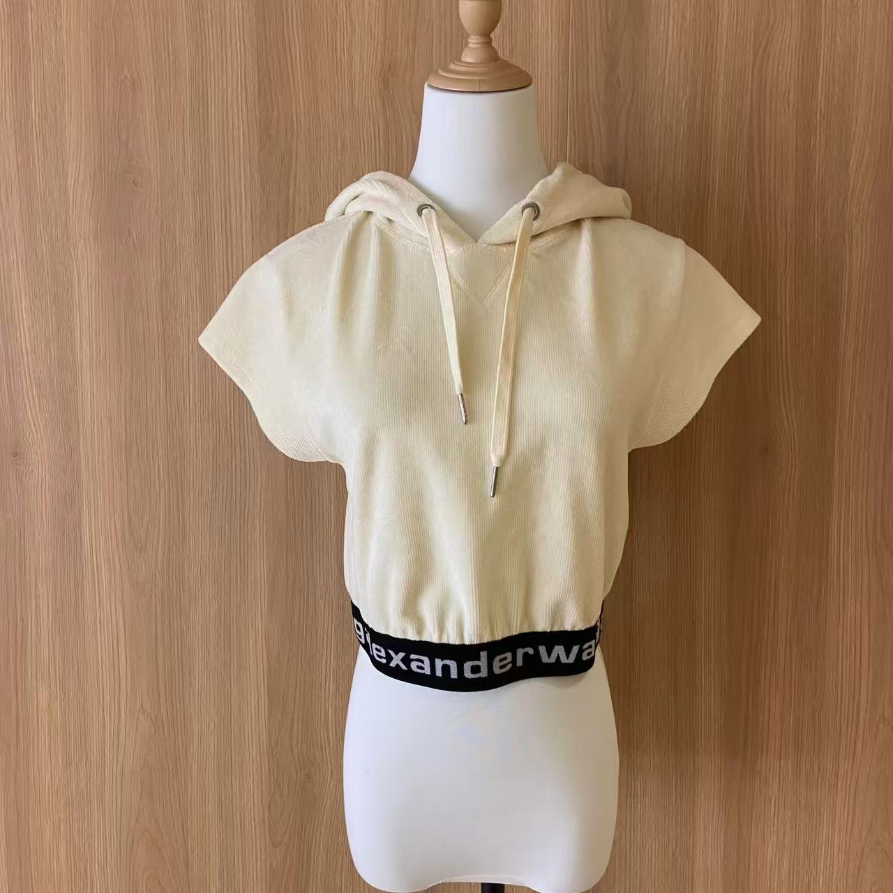 99新 Alexander McQueen/亚历山大·麦昆 susu壹臻/米白色连帽衫XS