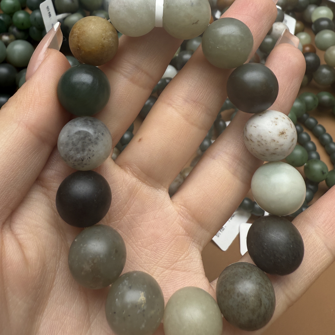 和田玉手串1206z拍一发一