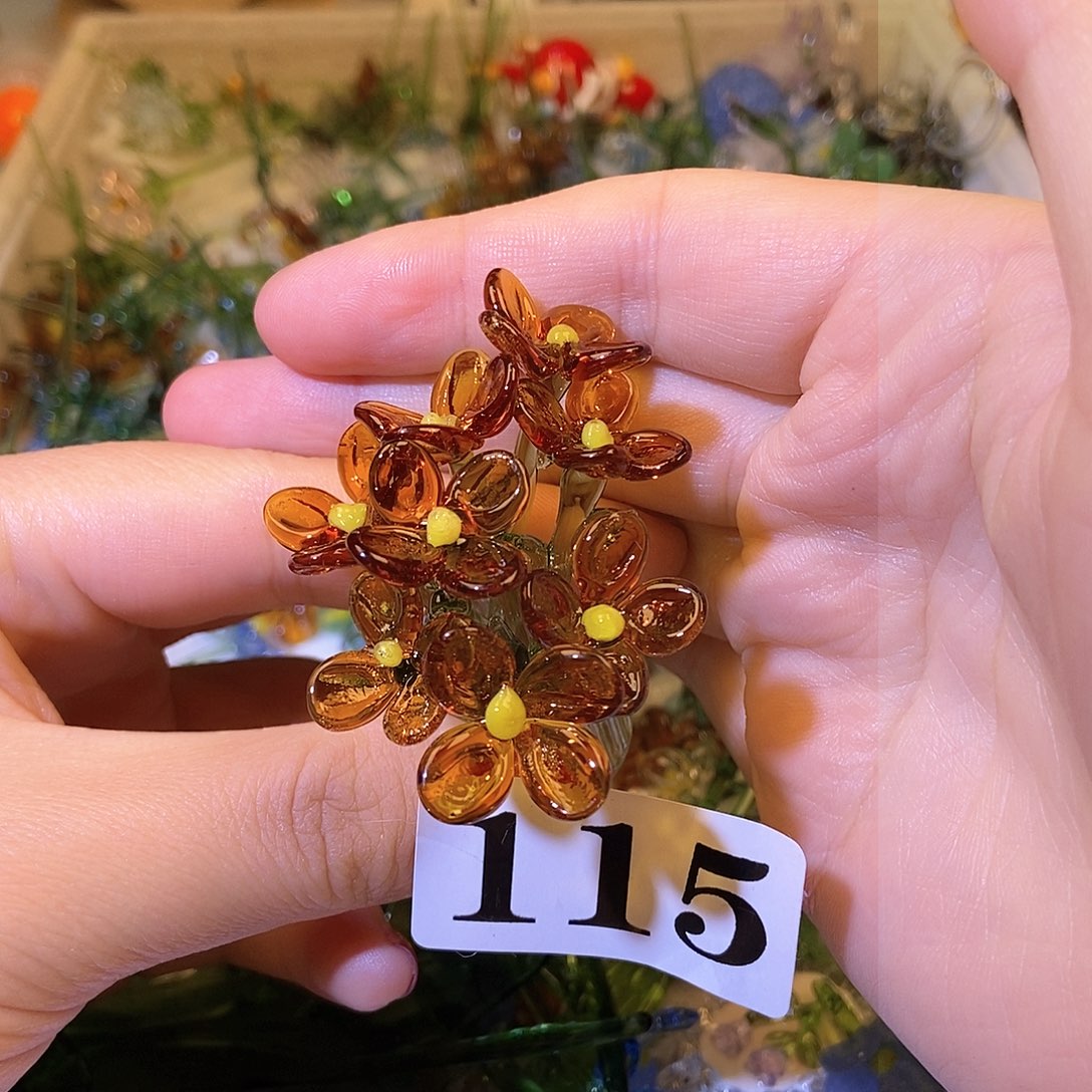 琉璃手工艺品115花瓶