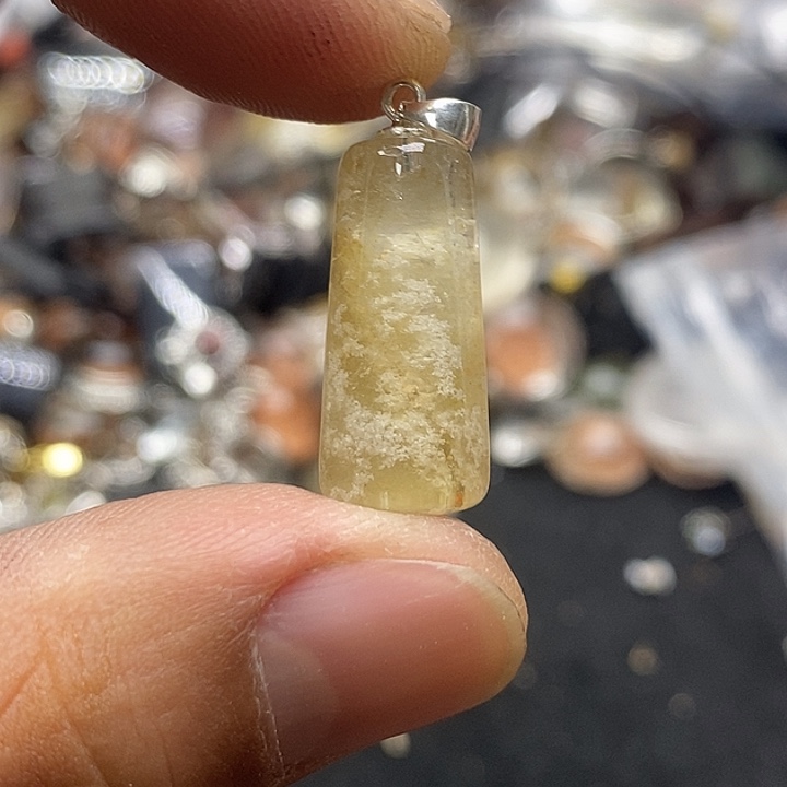 水晶未镶嵌珠宝半成品