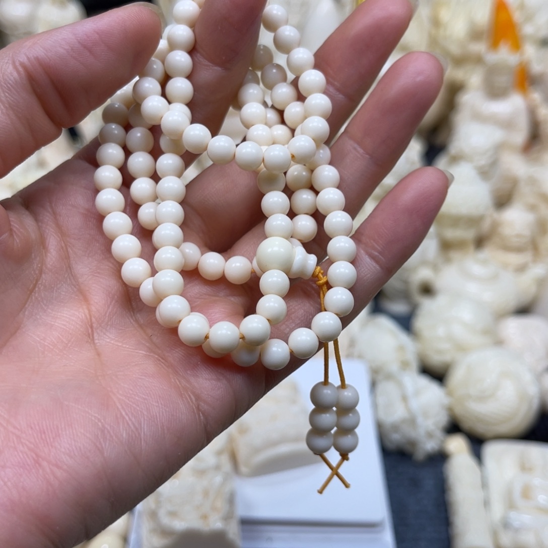 玉***石猛犸象牙把件0.6多圈