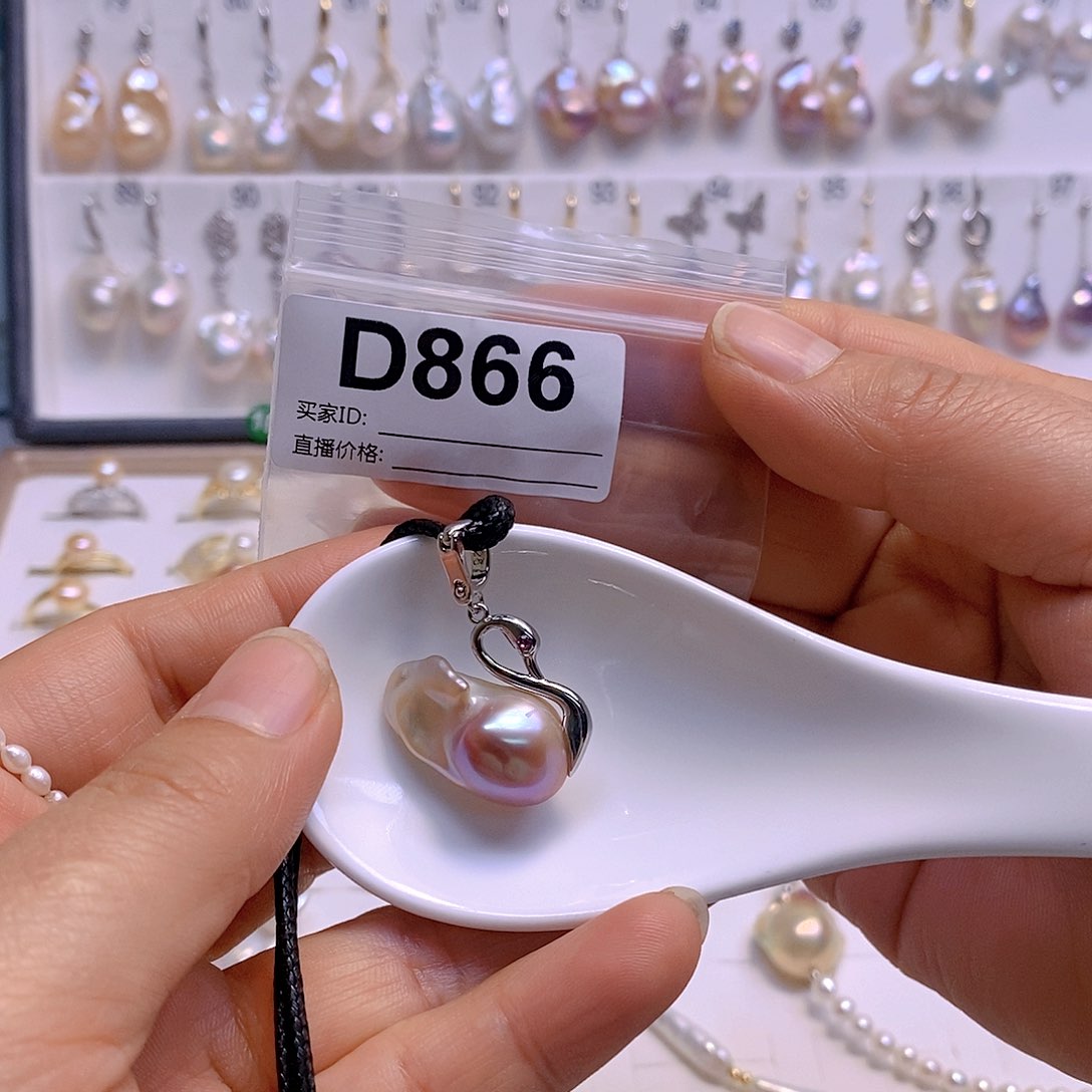 淡水珍珠颈饰银S925镶嵌