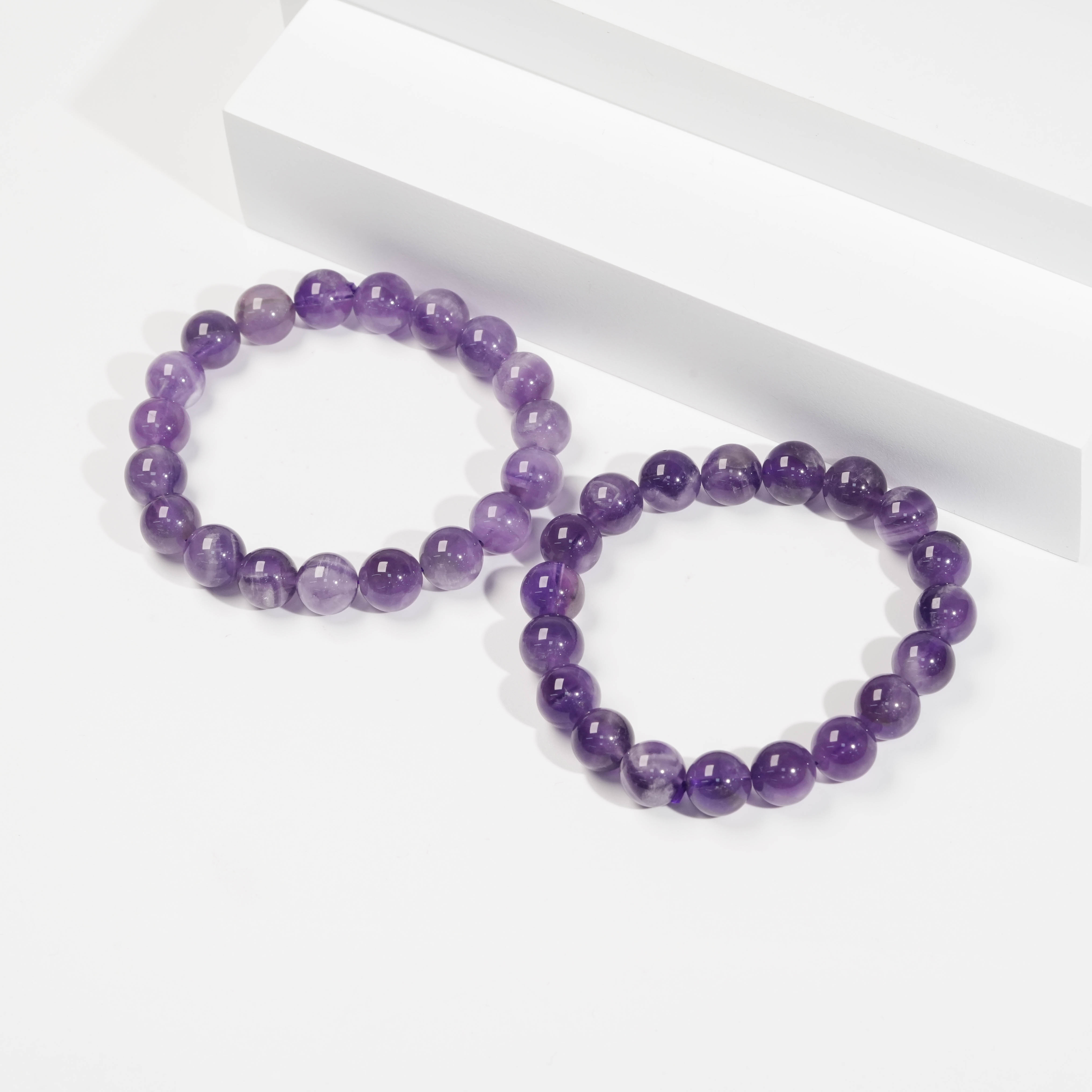【星浩珠宝】紫水晶手串14-9T144H544【多样性发一件】9.5mm+