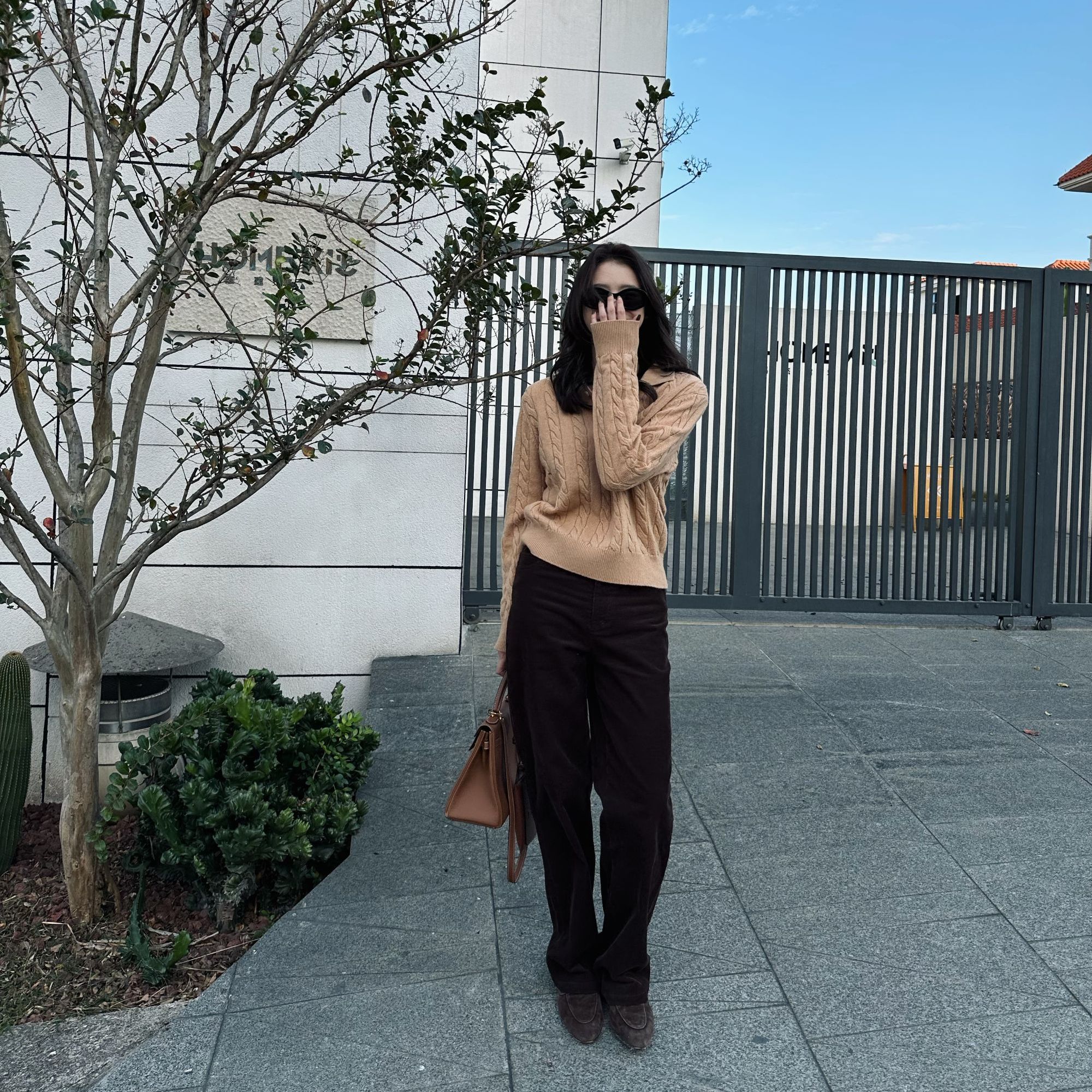 MBNL-F“古影灯芯绒” 极简肌理感100%棉休闲裤 秦磊XM-XKZ3999