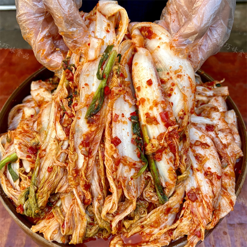 杨巧妹酸辣白菜江西中式辣白菜纯手工制作即食美食酱腌菜下饭菜
