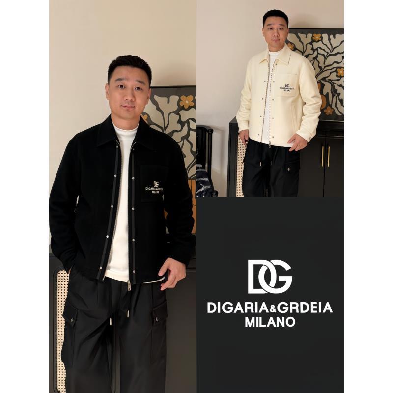 DG迪噶雅《国际行》2025秋冬男士轻奢翻领简约时尚休闲高级感夹克