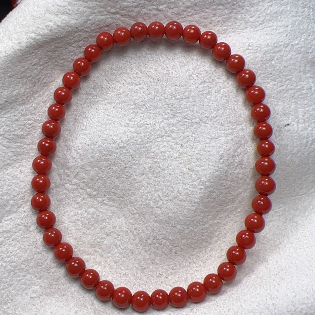 南红玛瑙手串未镶嵌