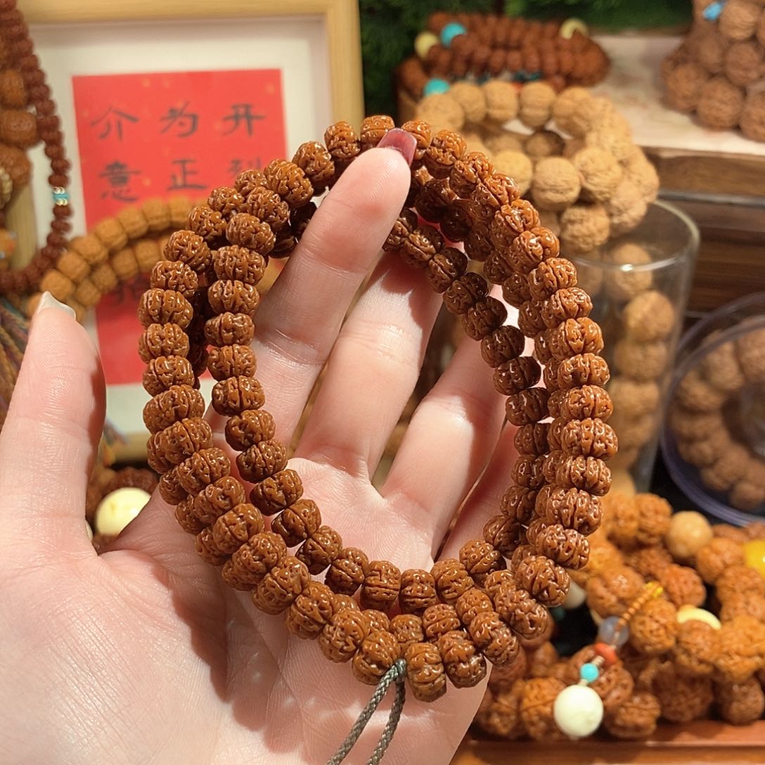 金刚菩提手串105双面打底
