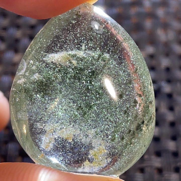 水晶吊坠(不含链)未镶嵌微**鱼