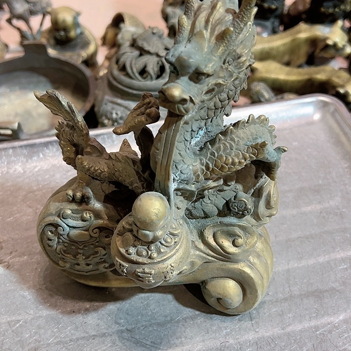 黄铜摆件工艺品，