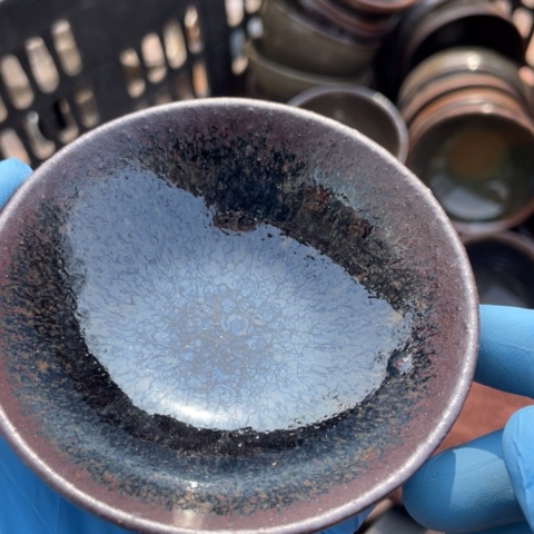 茶盏建阳建盏微瑕柴烧