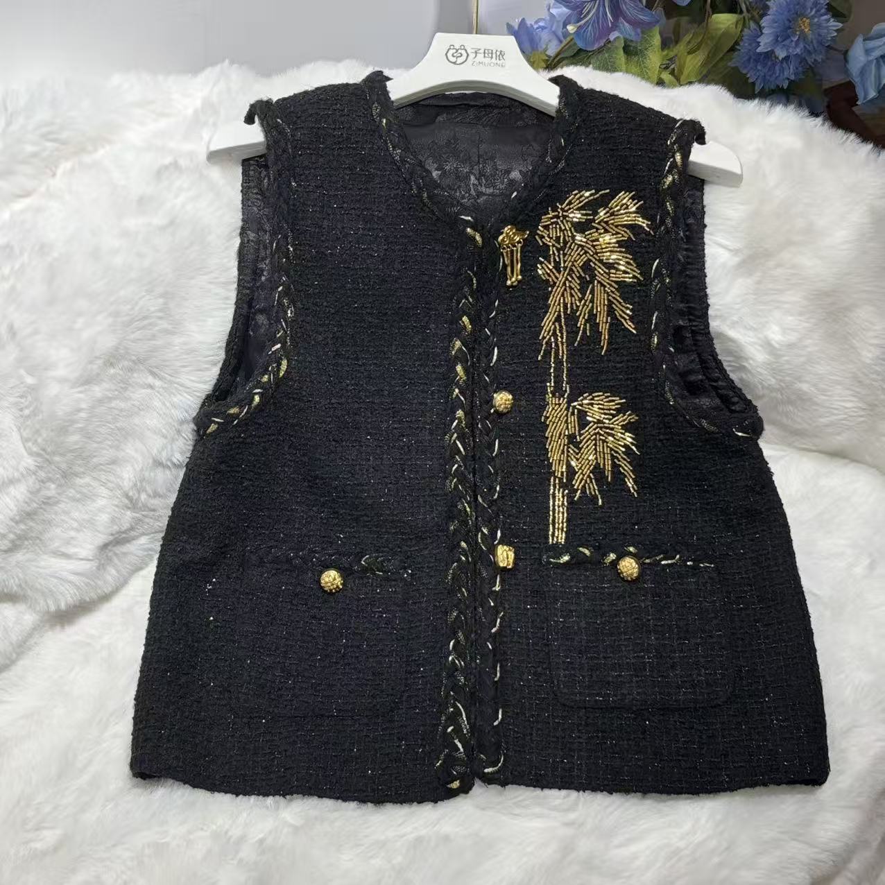 子母依小香风马甲25307QXFXYH02