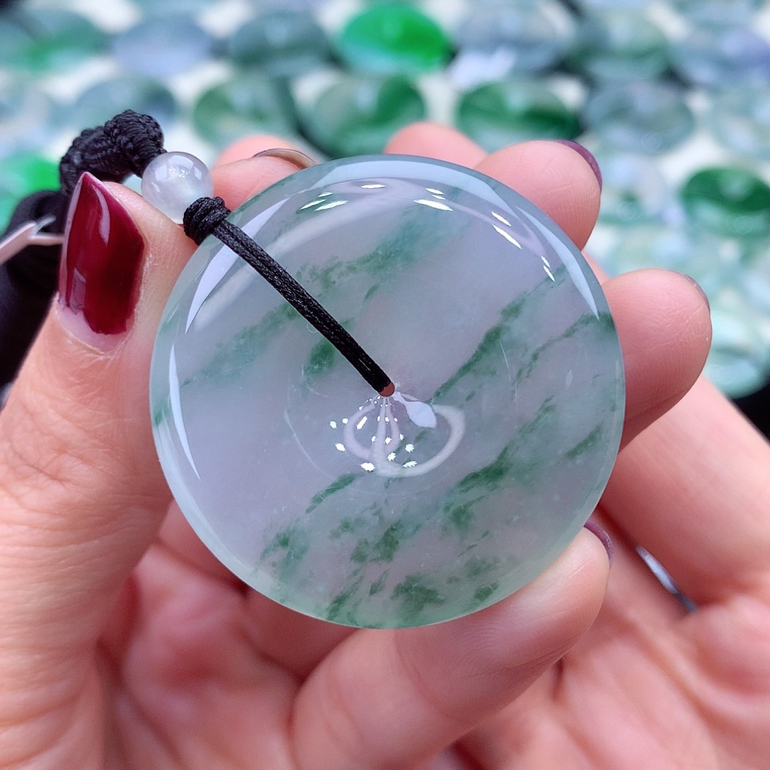 颈饰未镶嵌翡翠编号30-尺寸38/6.7